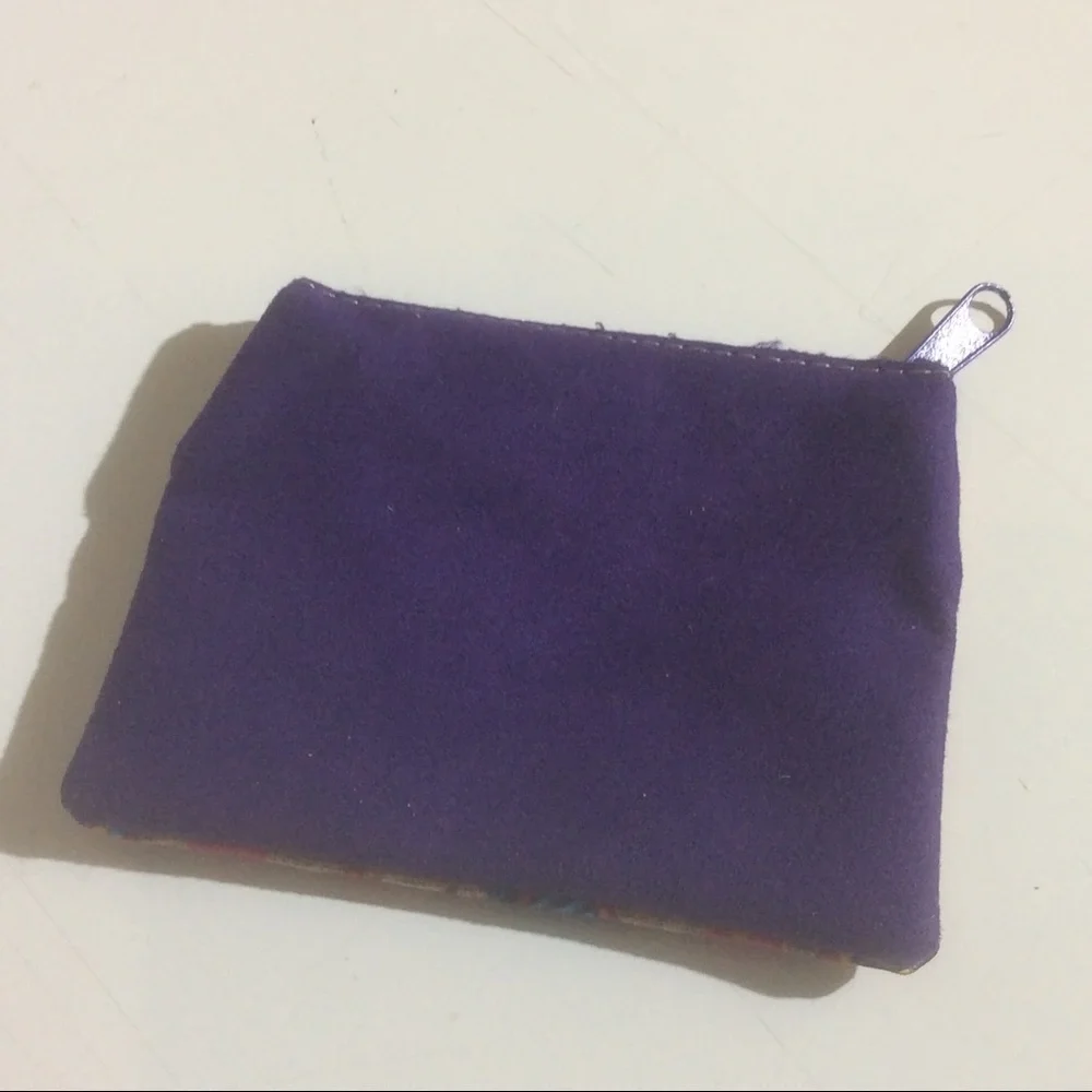 Frieda Kahlo Tequila JaL Mini Pouch Purple Pouch